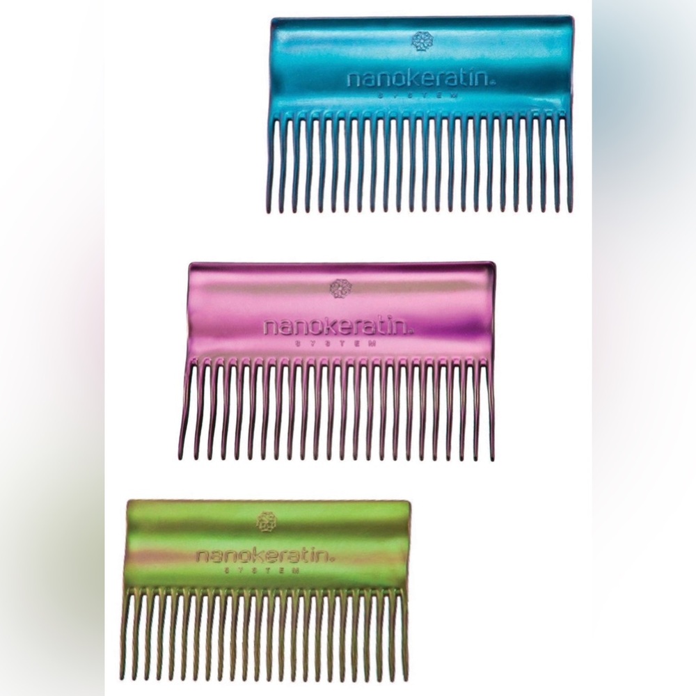 Nanokeratin System Colorful Combs Set